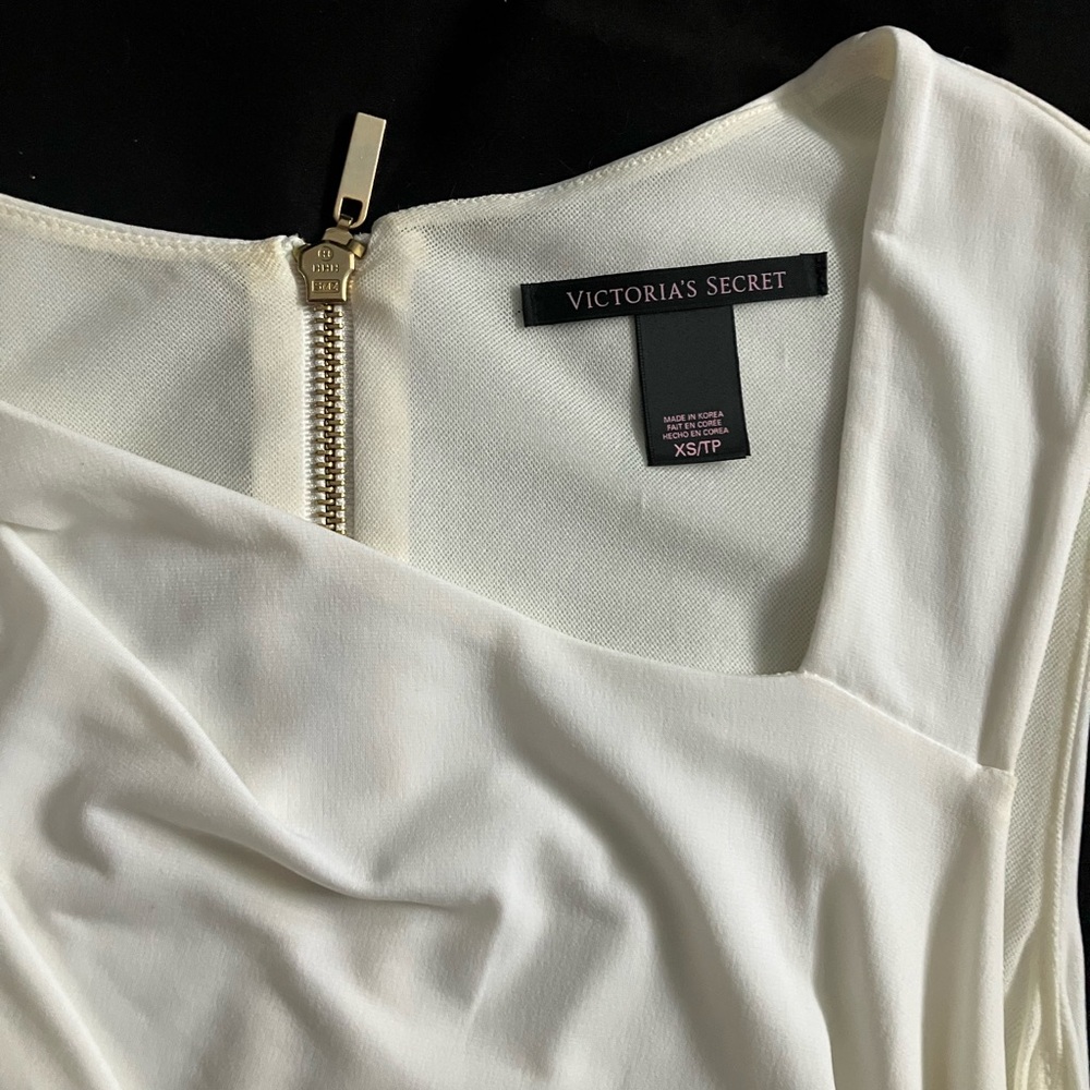 Victoria's Secret Cream Zipper Dress